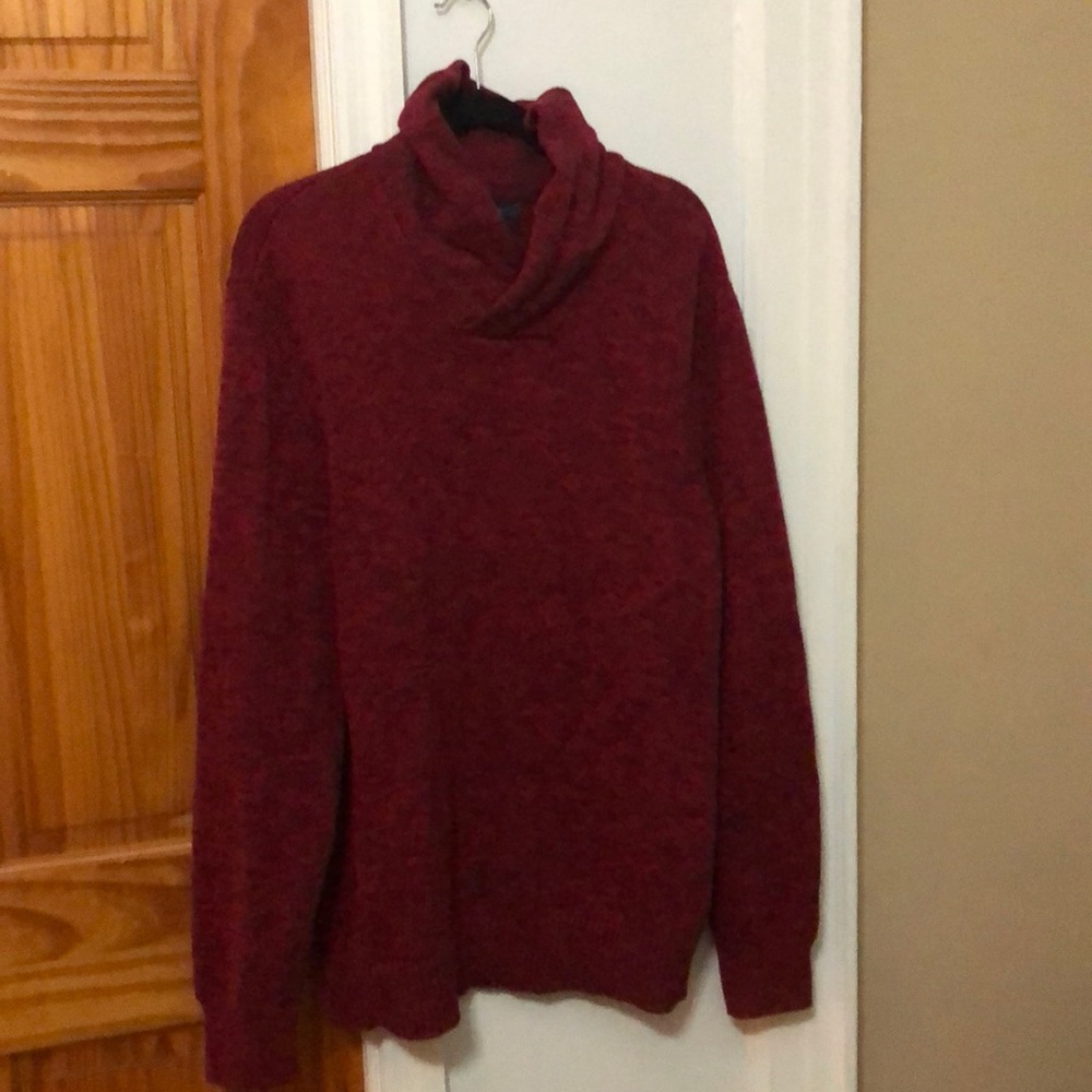 Red sweater